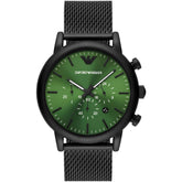 Armani Black Metal Watch -   -  Armani.